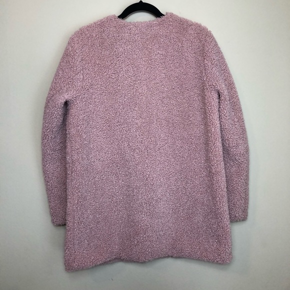 Halogen Blush Shearling Jacket Size Small - Picture 5 of 13